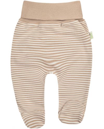 Pantaloni cu botoşei Bio Baby - dungi, 86 cm, 12-18 luni - 1