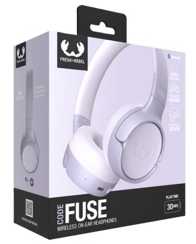 Căști wireless cu microfon Fresh N Rebel - Code Fuse, Dreamy Lilac - 6