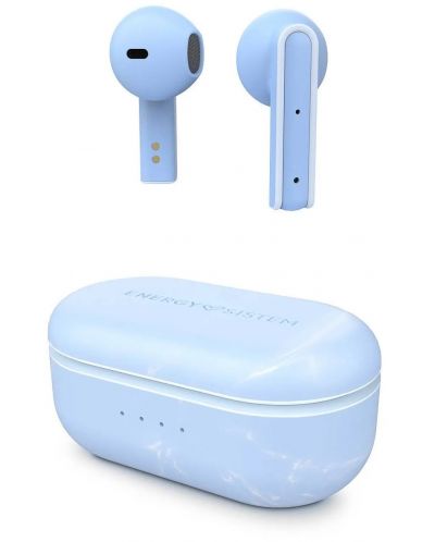 Căști wireless Energy Sistem - Senshi ECO, TWS, albastre - 1