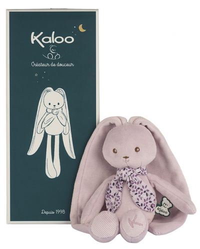 Jucărie de pluș pentru bebeluși Kaloo - Small Pink, iepuraș, 25 cm - 2