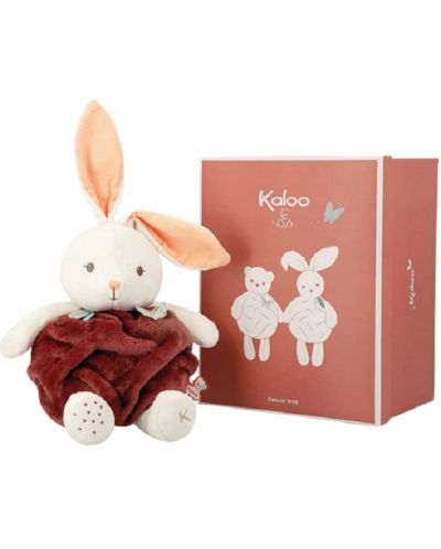 Jucărie de pluș pentru bebeluși Kaloo - Bubble of Love, iepuraș, Cinnamon, 30 сm - 3