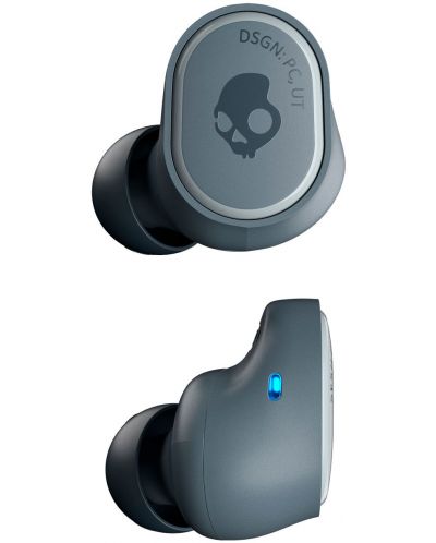 Casti wireless cu microfon Skullcandy - Sesh Evo, TWS, gri - 6