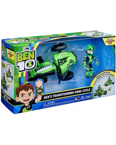 Figurina exclusiva Ben 10 - Ben cu o masina de razboi - 1