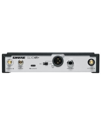 Sistem de microfoane fără fir Shure - GLXD14R+/B98, negru - 3