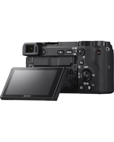 Cameră fără oglindă Sony - A6400, E PZ 16-50mm OSS, Black - 7
