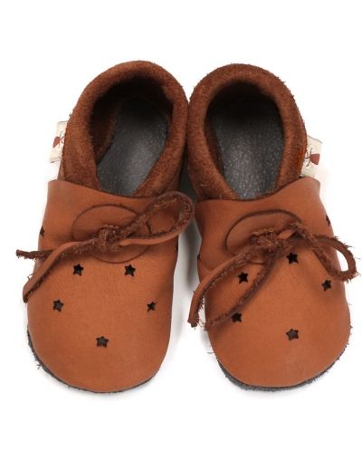 Pantofi pentru bebeluşi Baobaby - Sandals, Stars hazelnut, mărimea s - 1