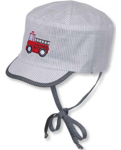Pălărie de vară pentru copii cu protecție UV 50+ Sterntaler - cu doua fete, 43 cm, 5-6 luni - 1