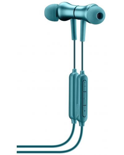 Căști wireless cu microfon Cellularline - Savage, verde - 2