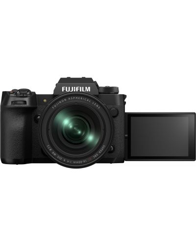 Aparat foto fără oglindă Fujifilm - X-H2, 16-80mm, Black - 2