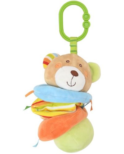Jucărie vibrantă pentru bebeluși Lorelli Toys - Ursuleț - 1