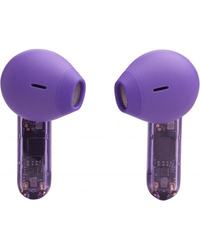 Căști wireless JBL - Tune Flex Ghost Edition, TWS, ANC, Purple Ghost - 4