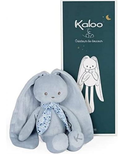 Jucărie de pluș pentru bebeluși Kaloo - Iepuraș, Blue Medium - 3