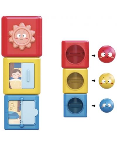 Turn pentru copii de cuburi active Hola Toys - 3