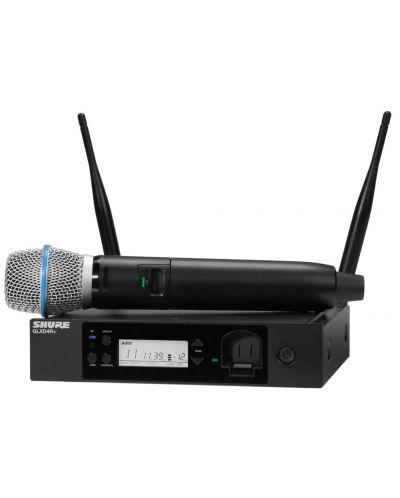 Sistem de microfon wireless Shure - GLXD24R+/B87A, negru - 1