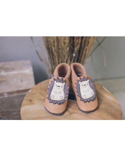 Pantofi pentru bebeluşi Baobaby - Classics, Spikey powder, mărimea S - 4