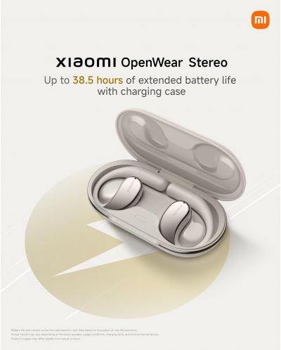 Căști wireless  Xiaomi - OpenWear Stereo, TWS, Sandstone Beige - 8