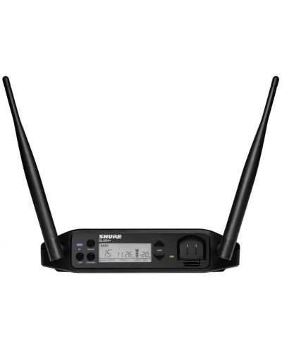 Sistem de microfon wireless Shure - GLXD14+/MX153, negru - 2