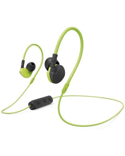 Casti sport HAMA "Active BT", In-Ear, Bluetooth, Microfon, negru/galben - 1
