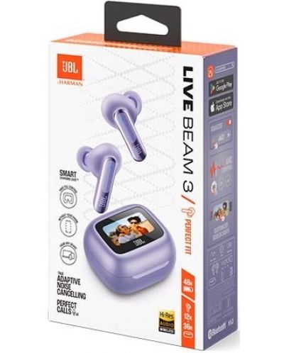 Căști wireless JBL - Live Beam 3, TWS, ANC, mov - 2