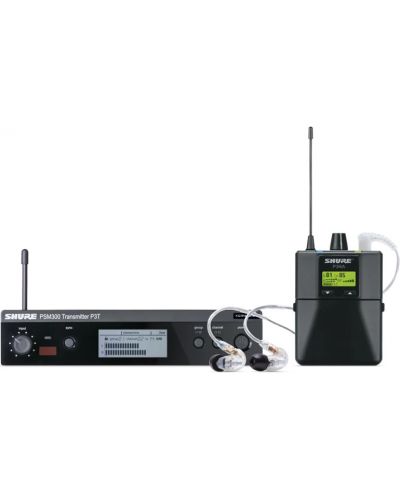 Sistem stereo wireless Shure - P3TERA215CL, negru - 1