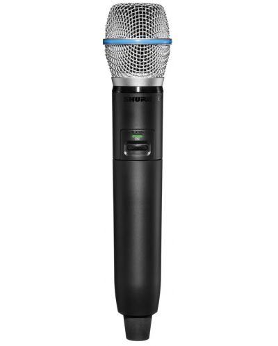Sistem de microfon wireless Shure - GLXD24+/B87A, negru | Ozone.ro