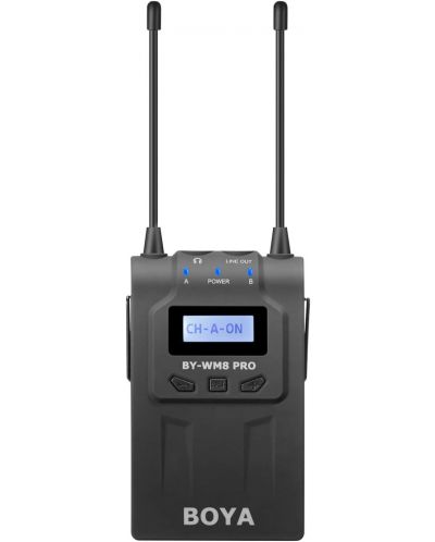 Boya Wireless Receiver - BY-RX8 Pro, negru - 1