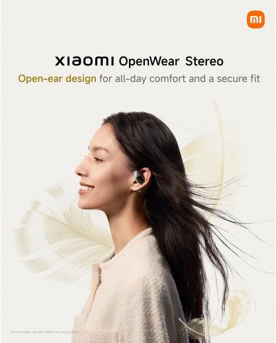 Căști wireless  Xiaomi - OpenWear Stereo, TWS, Cosmic Gray - 5