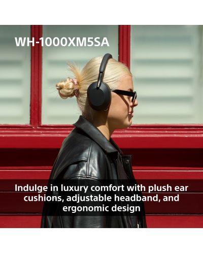 Căști wireless Sony - WH-1000XM5 Soft Case Limited Edition, ANC