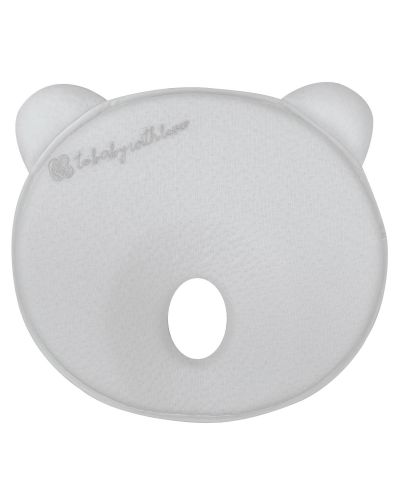 KikkaBoo - Pernă din spumă cu memorie pentru bebeluși Bear Airknit, g - 1