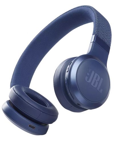Căști fără fir cu microfon JBL - Live 460NC, ANC, albastru - 1
