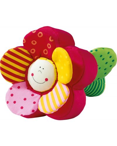Jucărie moale pentru copii Haba, floare și fluture - 1