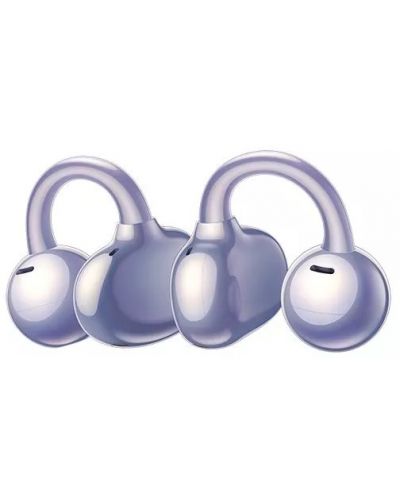 Căști wireless Huawei - FreeClip, TWS, violet | Ozone.ro