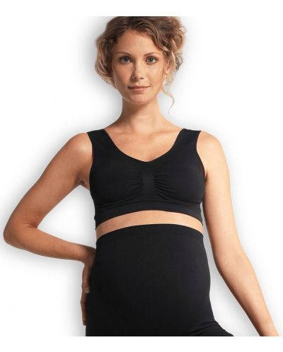 Sutien gravide, fara cusaturi Carriwell, marimea XL, negru - 2