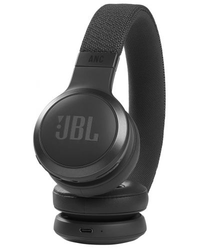 Casti wireless cu microfon JBL - Live 460NC, negre - 2