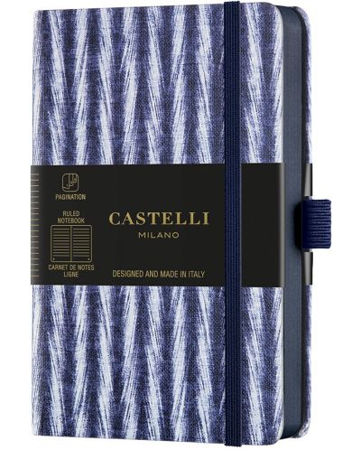 Castelli Shibori - Twill, 9 x 14 cm, căptușit - 1