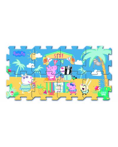Puzzle de podea pentru copii Trefl 8 piese - Vara lui Peppa - 2