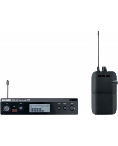 Sistem de microfoane fără fir Shure - P3TER112GR/L19, negru - 2
