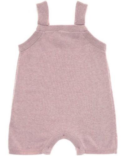 Salopeta pentru bebeluși Lassig - Cozy Knit Wear, 50-56 cm, 0-2 luni, roz - 2