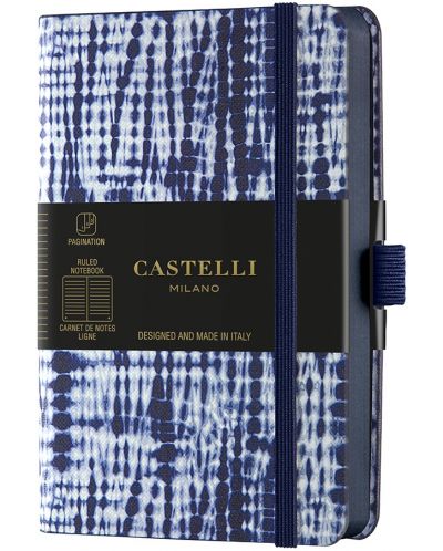Castelli Shibori - Jute, 9 x 14 cm, căptușit - 1