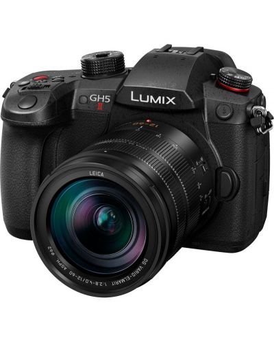 Aparat foto fără oglindă Panasonic - Lumix GH5 II, Leica 12-60mm - 1