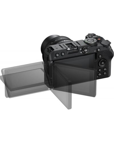 Aparat foto Mirrorless Nikon - Z30, Nikkor Z DX 16-50mm, Black - 3