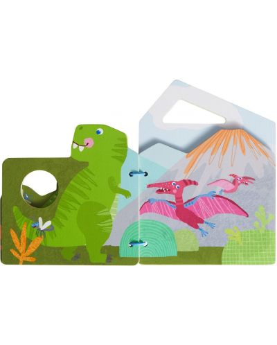 Carte de lemn pentru copii Haba - Dinozaur - 2
