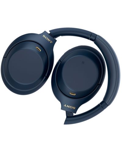 Căști wireless Sony - WH-1000XM4, ANC, albastre | Ozone.ro