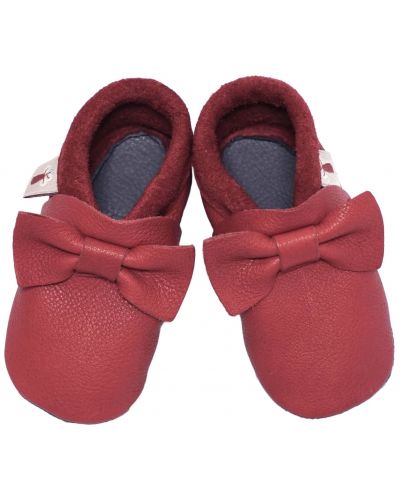 Pantofi pentru bebeluşi Baobaby - Pirouettes, Cherry, mărimea M - 1