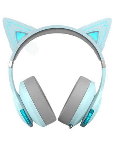 Căști fără fir cu microfon Edifier - G5BT CAT, albastre - 2
