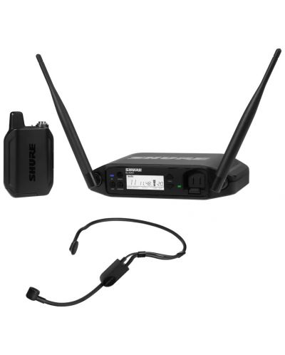 Sistem de microfon wireless Shure - GLXD14+/PGA31, negru - 1