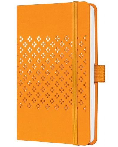 Carnețel cu coperta tare Sigel Jolie Format A5 - portocale, căptușite pagini - 2