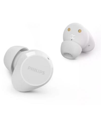 Căști wireless Philips - TAT1209WT/00, TWS, albe - 4