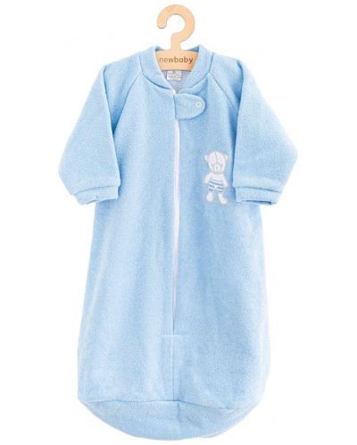 Sac de dormit pentru copii New Baby - Bear, 68 cm, albastru - 1