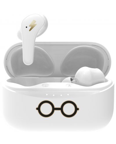 Casti wireless OTL Technologies - Harry Potter Glasses, TWS, albe - 1